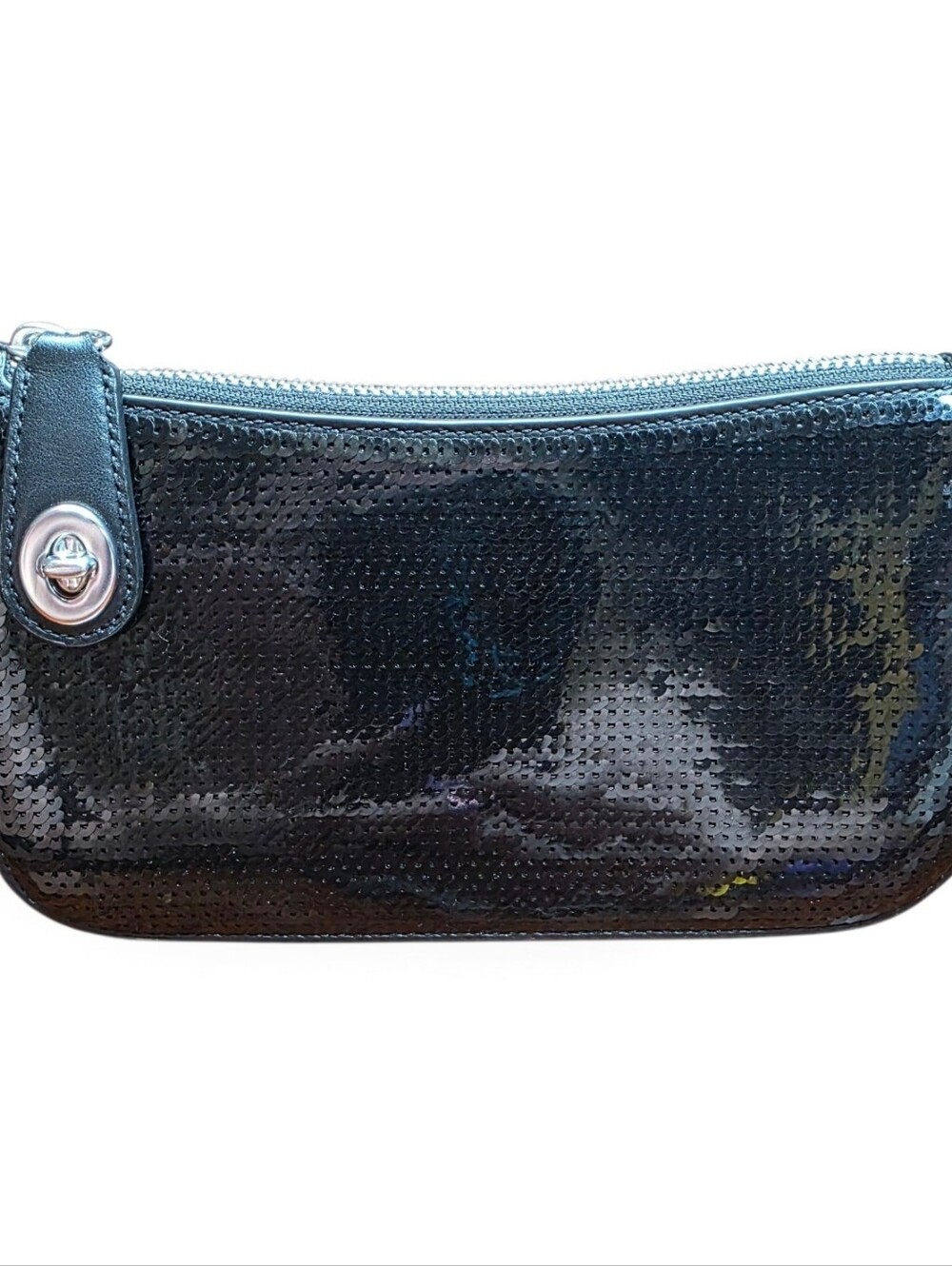 Coach Penn Shoulder Bag with Sequins (Style CM547) - Picture 2 of 6